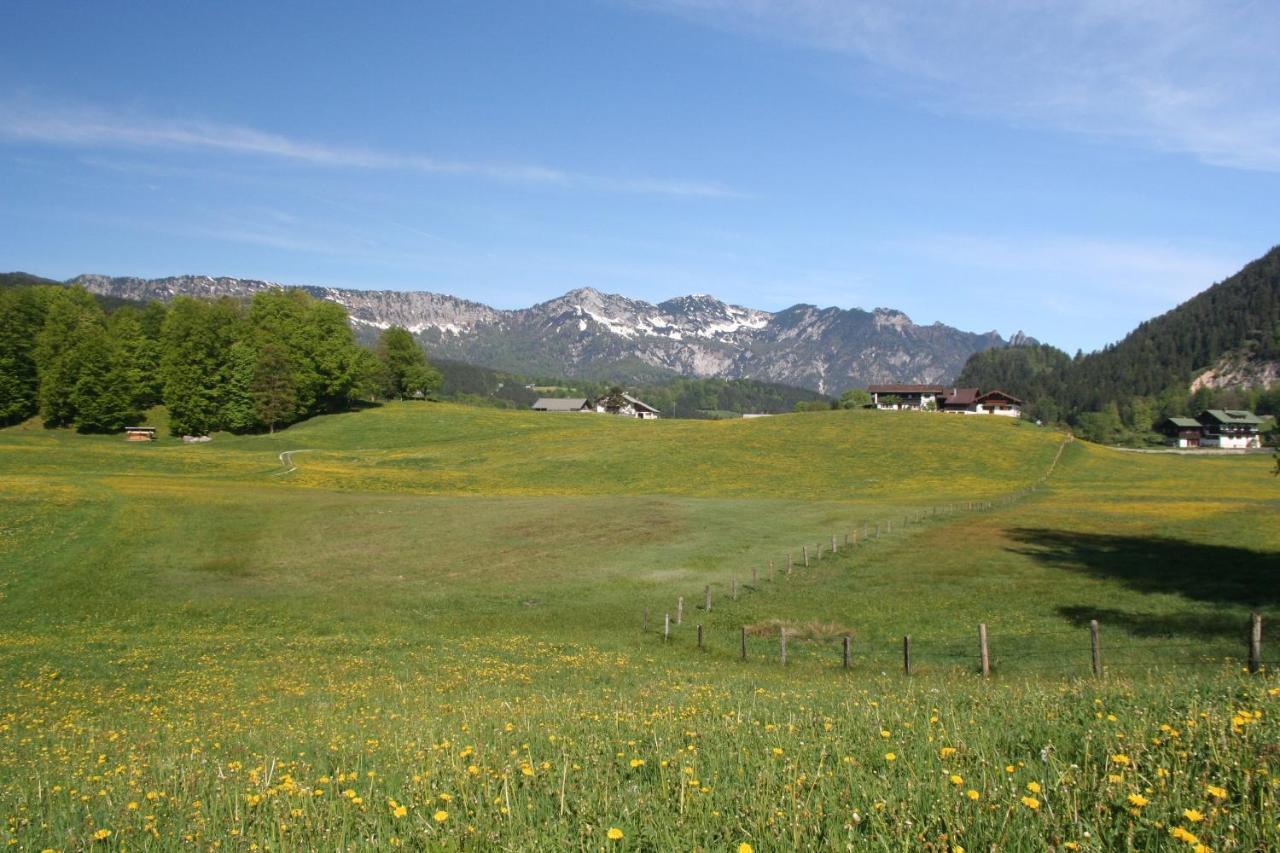 Appartamento Oberreitlehen Bischofswiesen Esterno foto